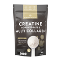 Creatina monohidrato y multi colágeno