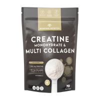 Creatina monohidrato y multi colágeno