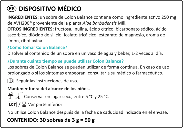 Colon Balance benefits