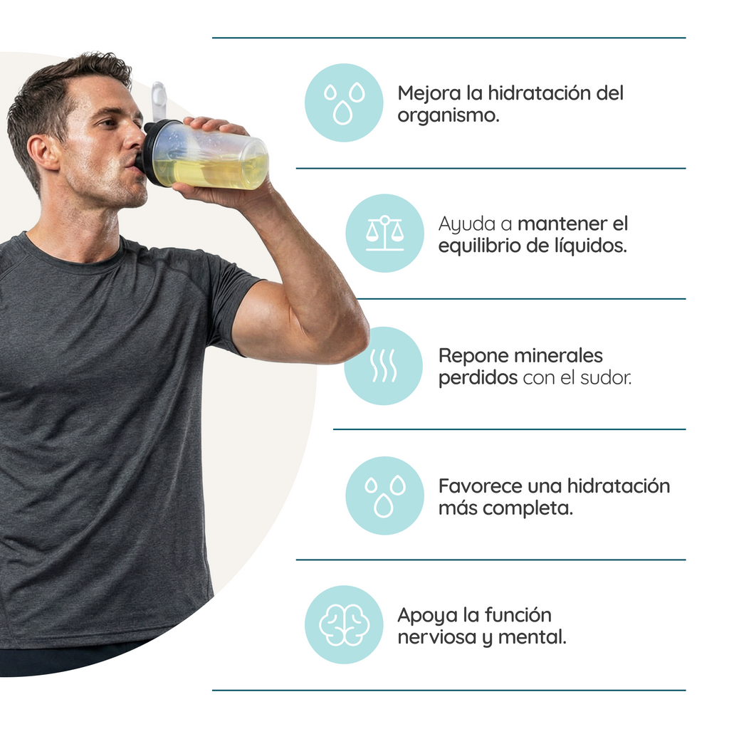 Electrolytes: suplemento con electrolitos