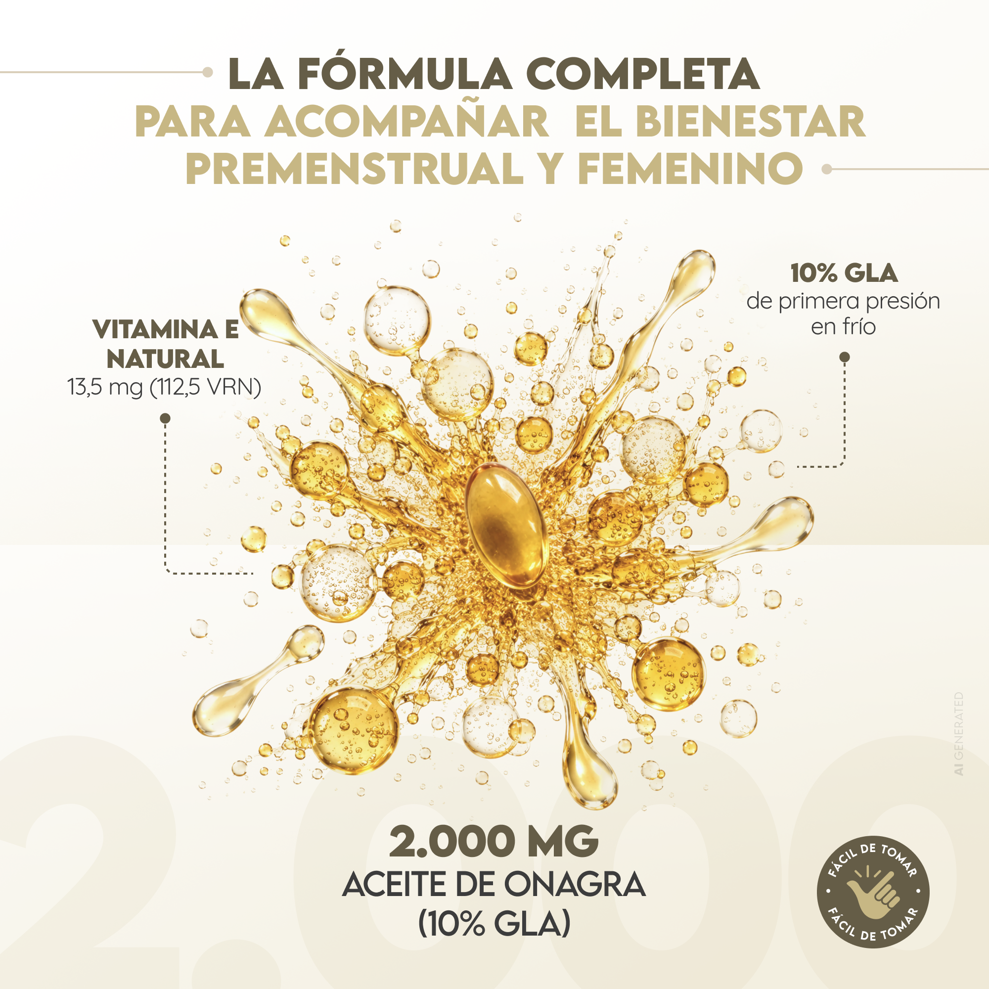 Aceite de onagra con vitamina E
