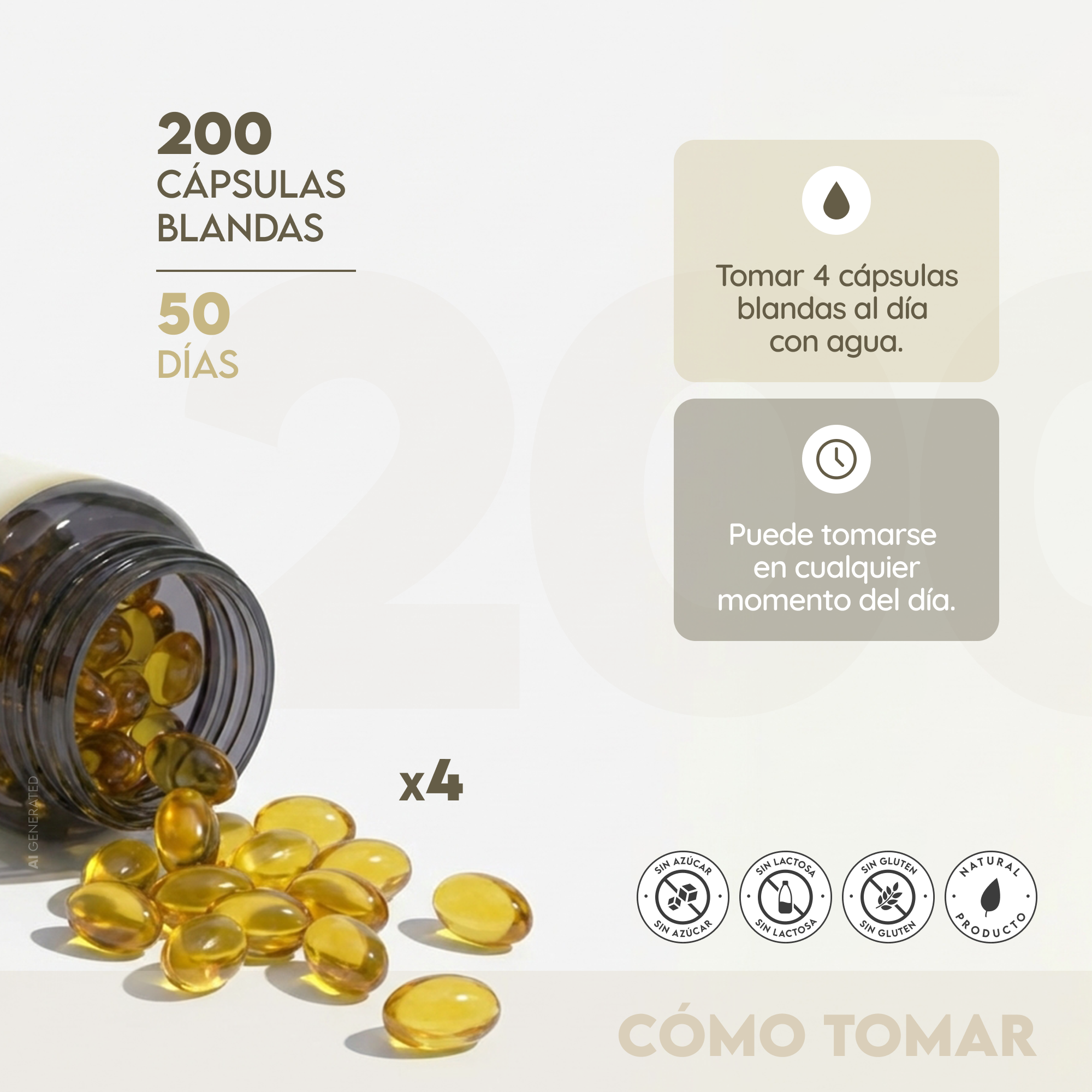 Aceite de onagra con vitamina E