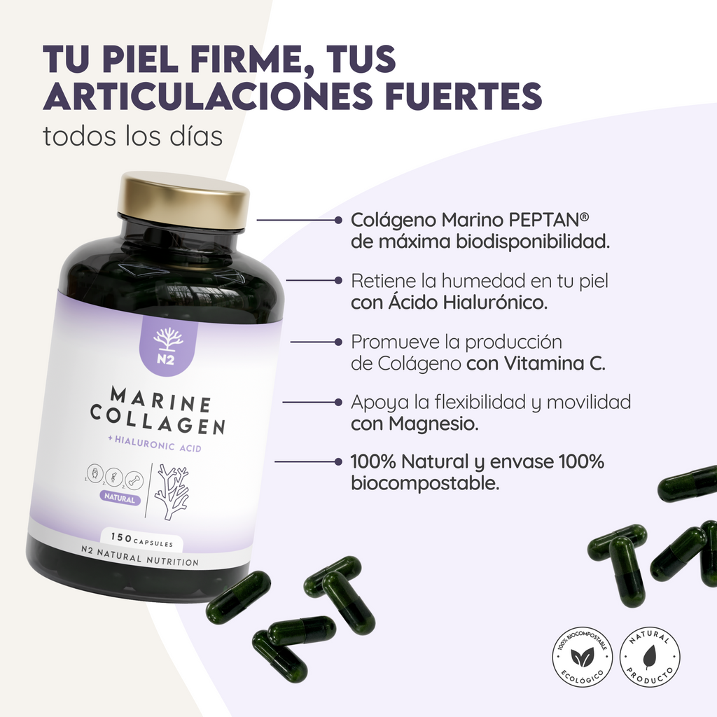 Colágeno Marino con Ácido Hialurónico 150