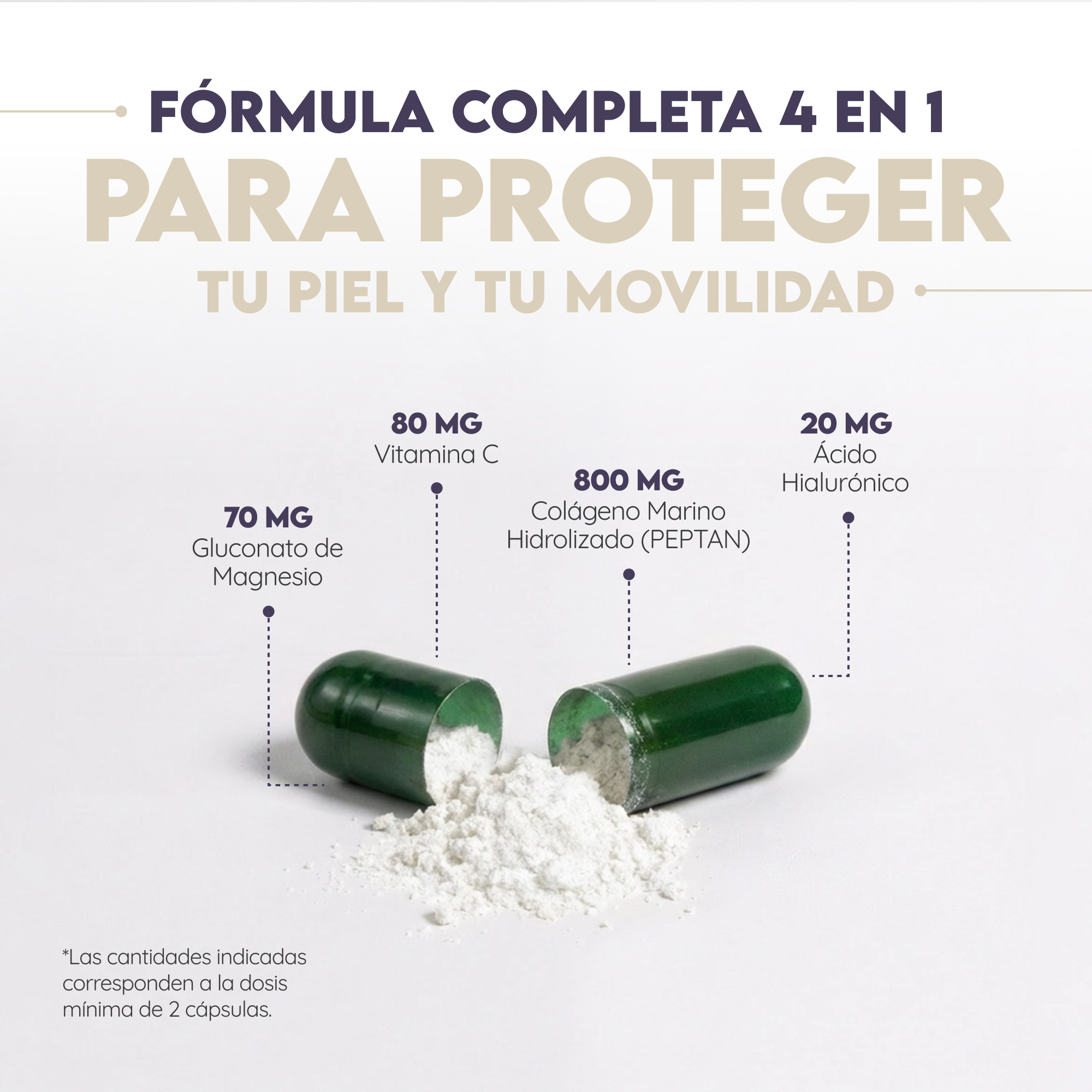 Colágeno Marino con Ácido Hialurónico 90