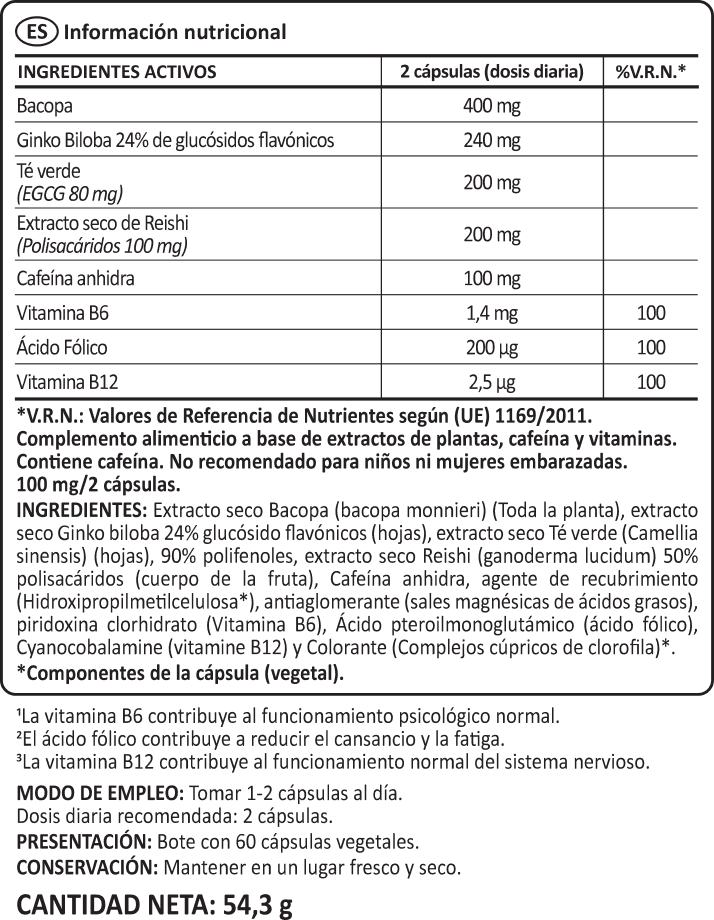 Memory benefits