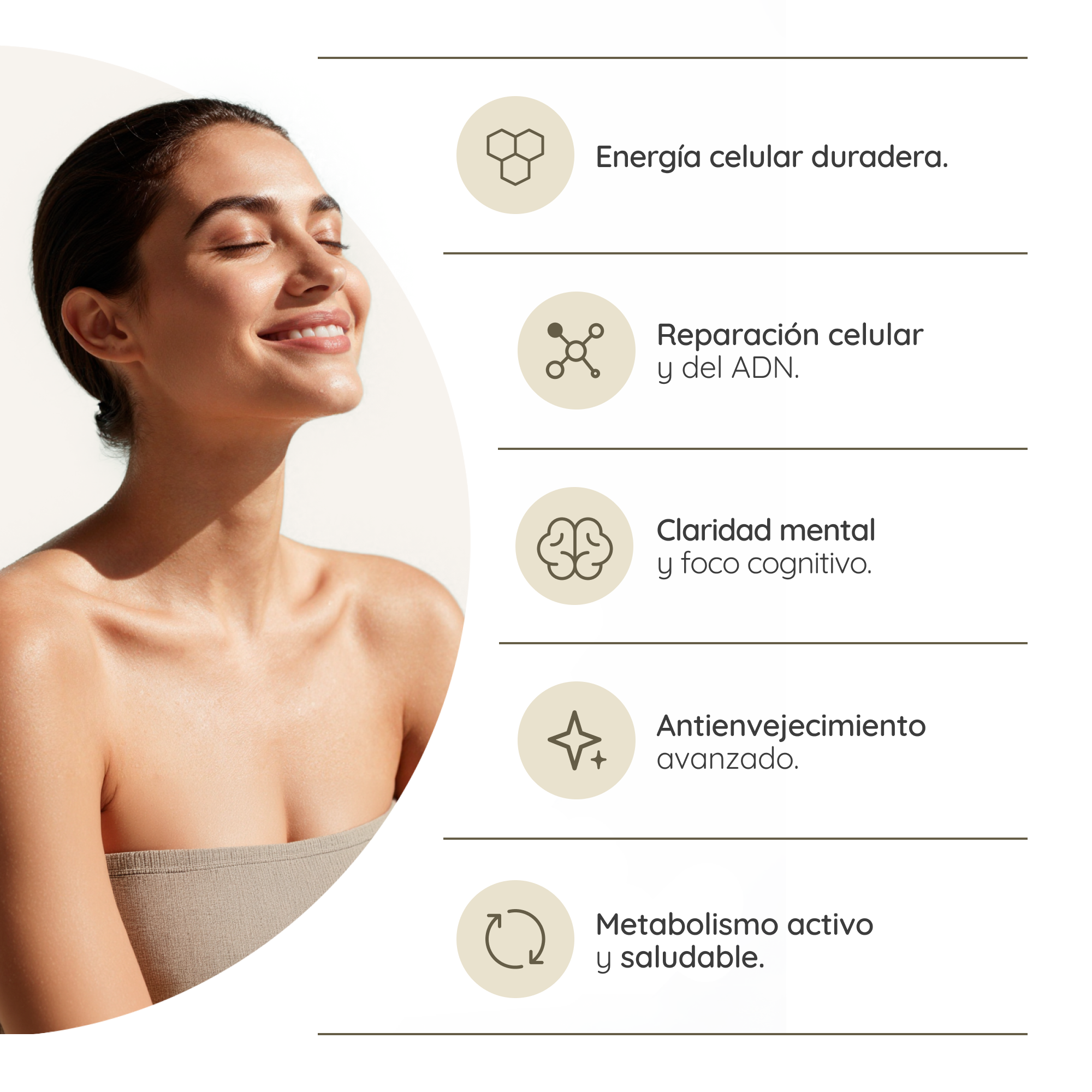 NAD+ Liposomiale: Energía Celular Y Longevidad