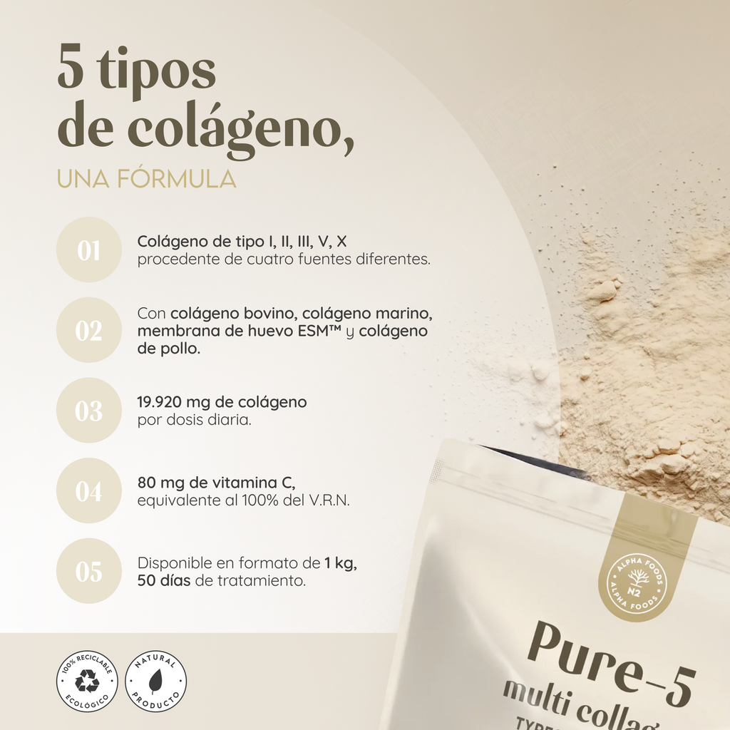 Pure-5 Multi Collagen 1kg