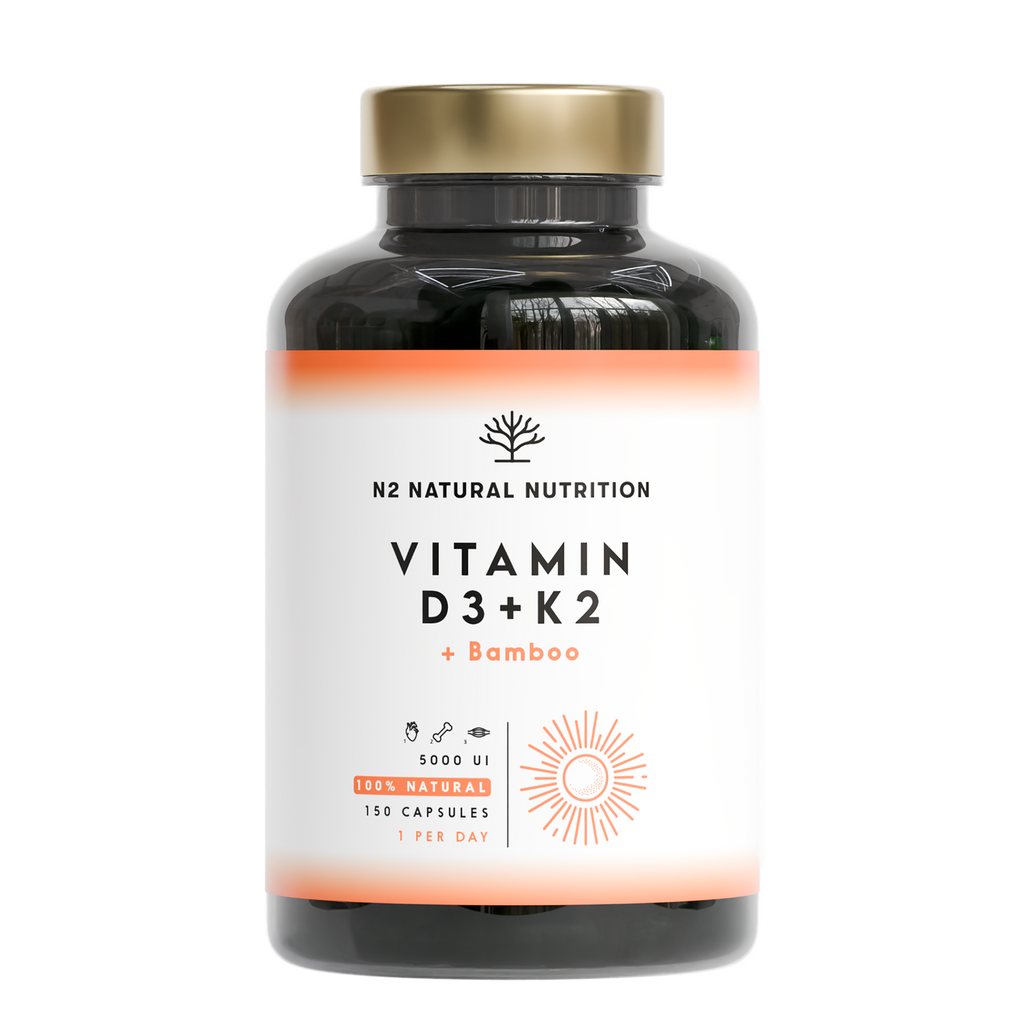Vitamina D3 + K2 + Bambú