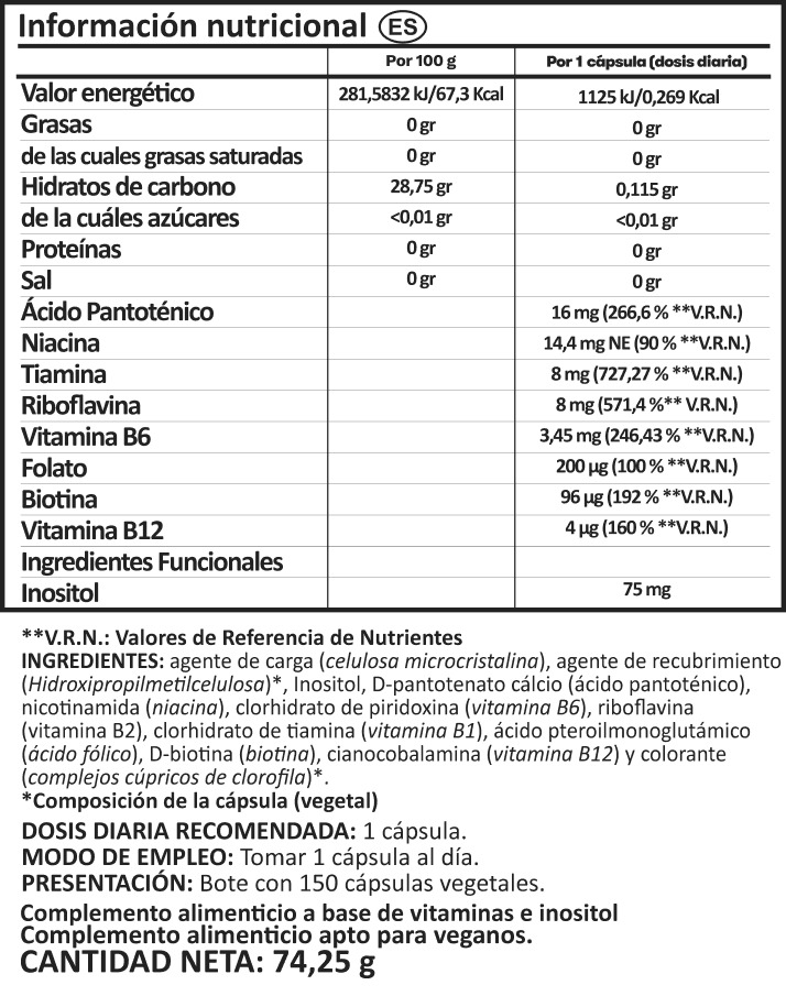 Vitamina B complex benefits